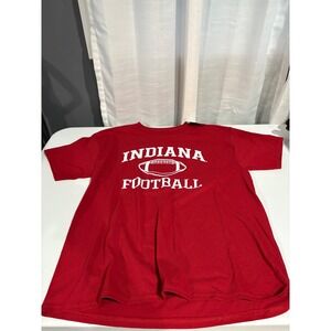 Champion Indiana Football T-Shirt Collegiate Licensed Product Large